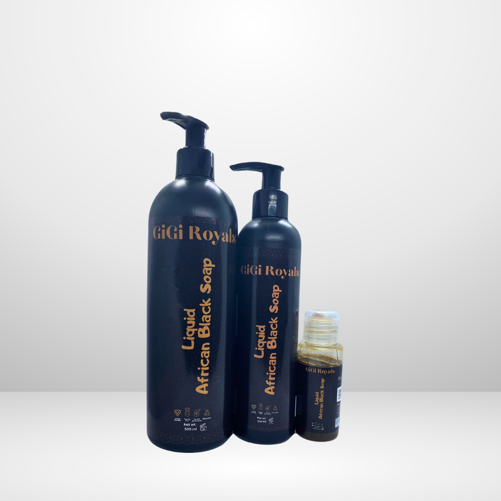 Liquid African Black Soap